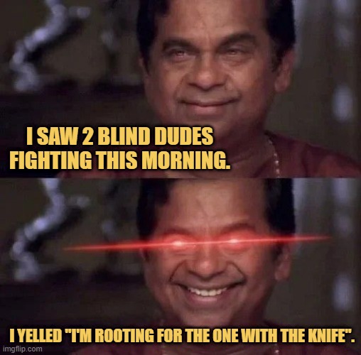Blind fight