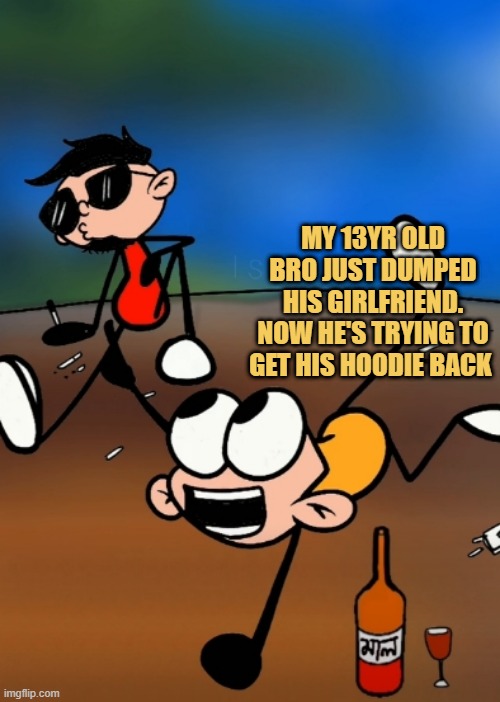 boy is he in for one hell of a life lesson meme