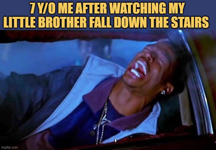 watching my bro fell down meme