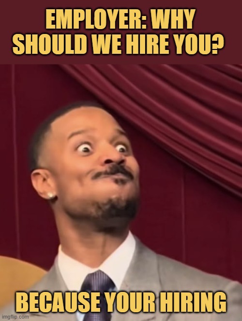 I am the perfect candidate