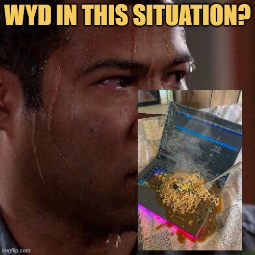 noodles on your laptop