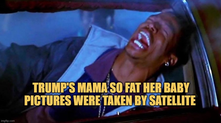 Joke about Trump's mother