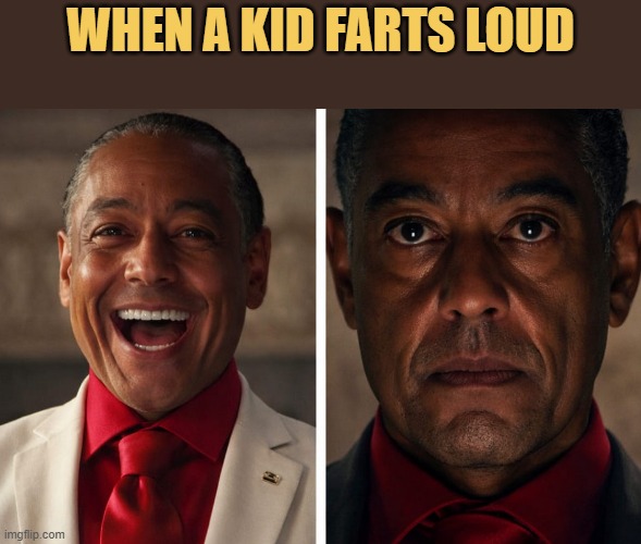 It's a kid