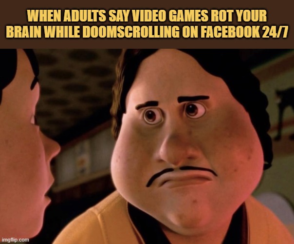 think of yourself first meme
