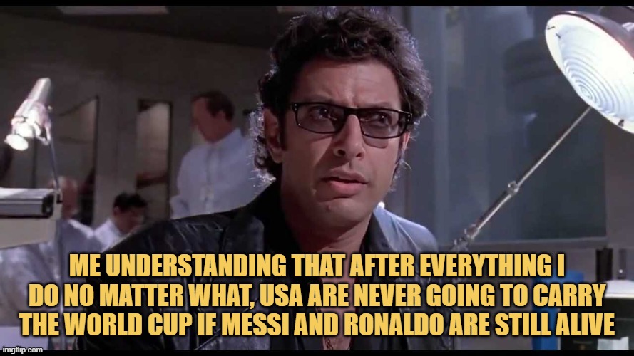 and the world cup goes to....,
messi or ronaldo,
the world cup is rigged. meme