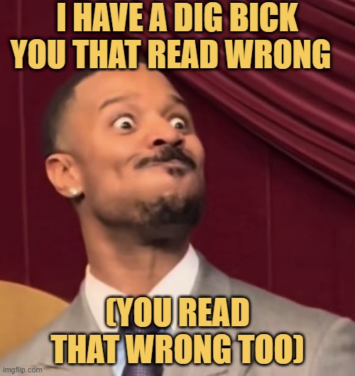 You are reading wrong