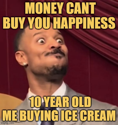 Temporary happiness