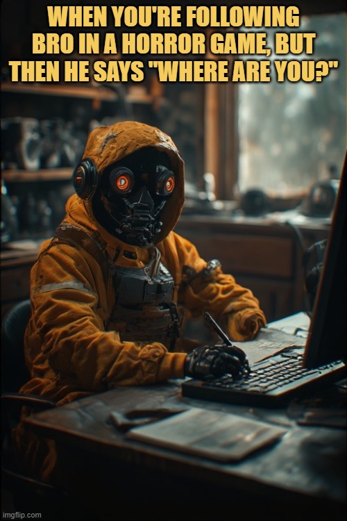 Right behind you