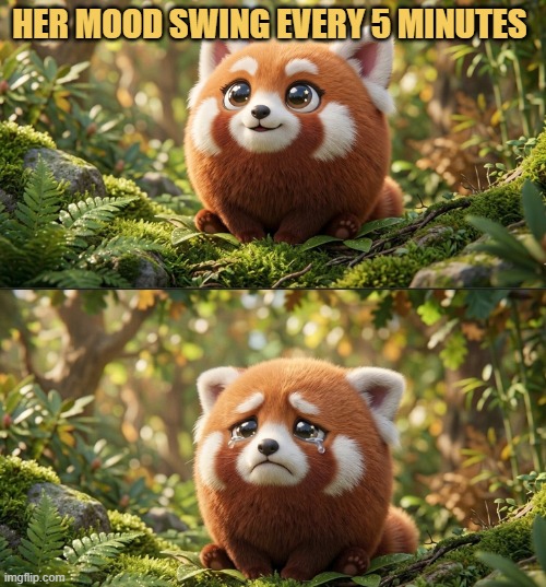 she is very dramatic meme