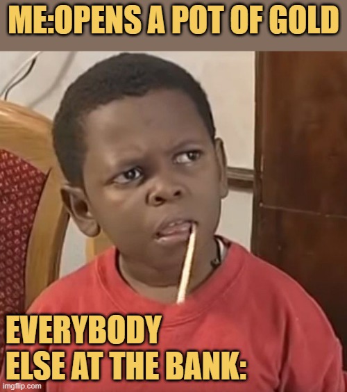 bank shocked meme
