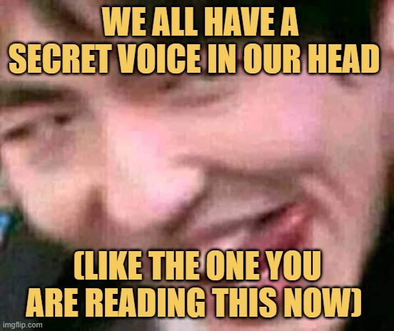 voice of your head meme
