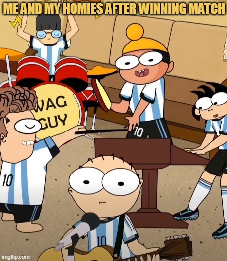 because we love argentina meme
