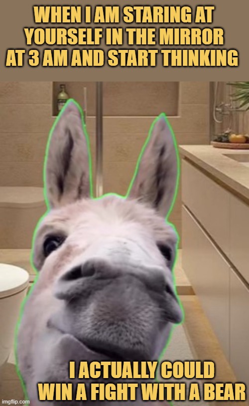 I am feeling strong today  meme