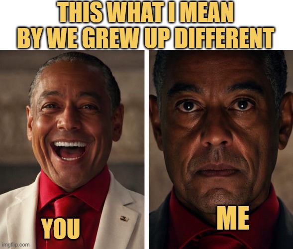 grew up different meme