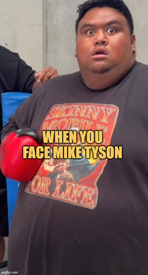 you as a 90's boxer meme