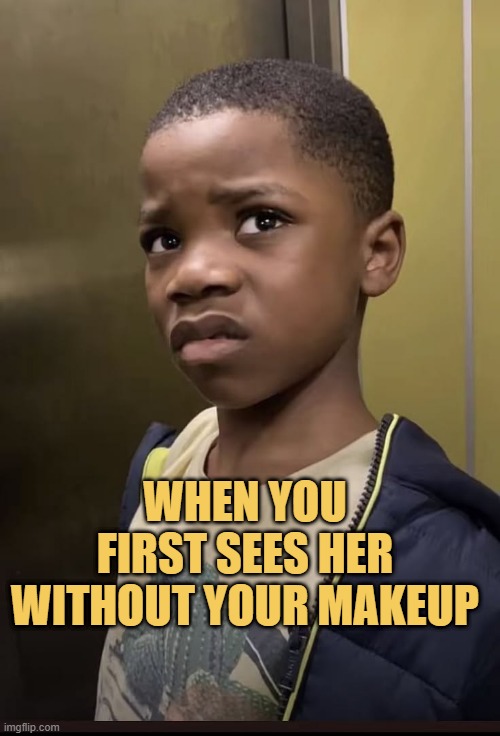 No make up look