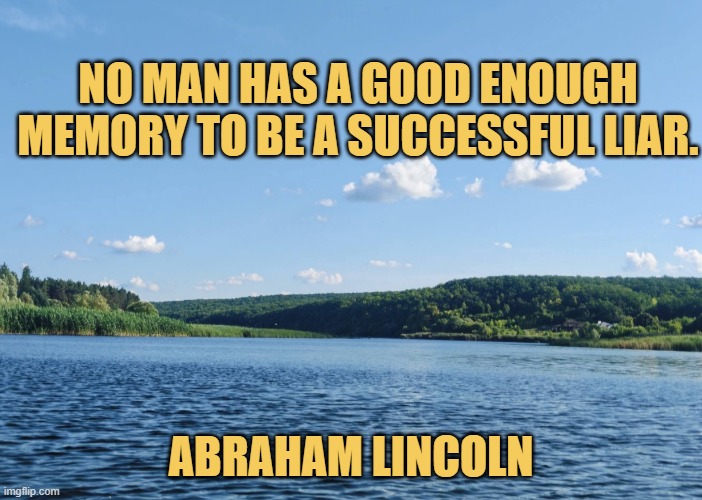abraham lincoln once said meme