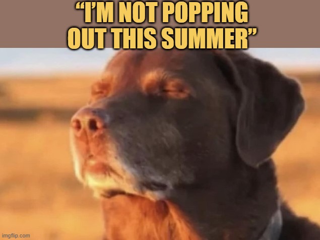 summer is popping me