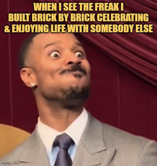 he is freaking elsewhere meme