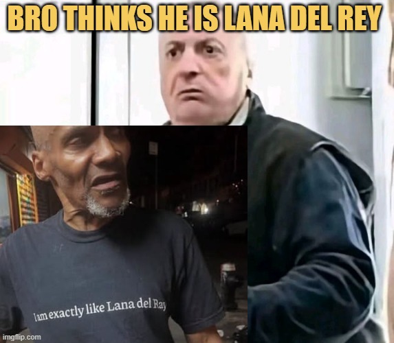 Check his t shirt