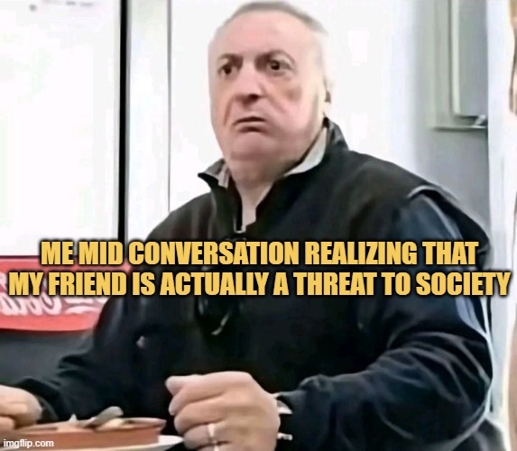 Just realized