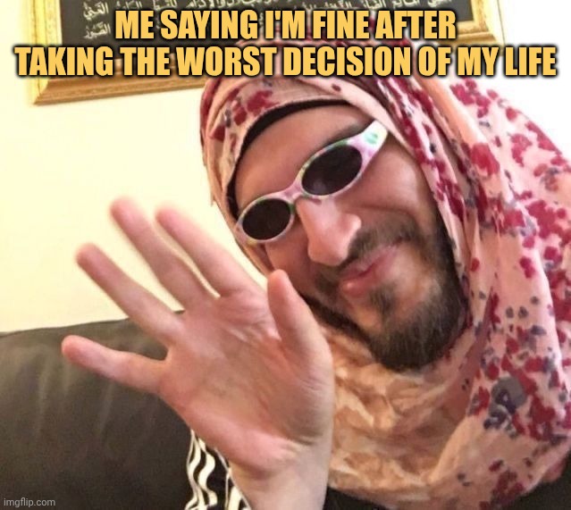 i'm chill meme