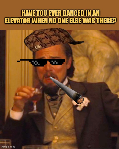 meme Alone in the elevator 