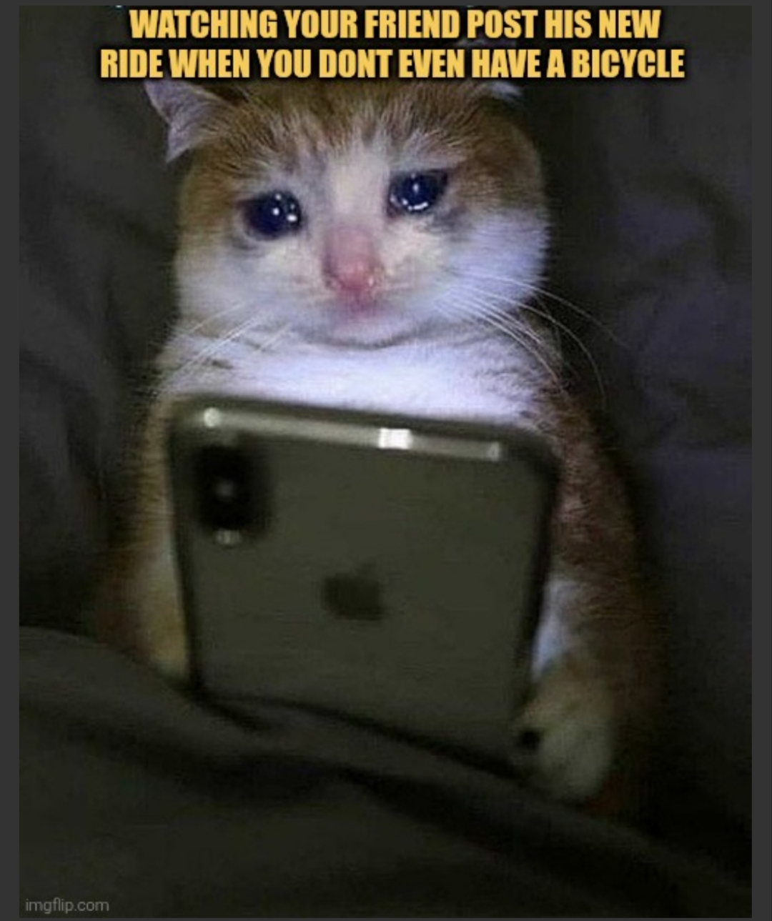 When you are the only one that has no money