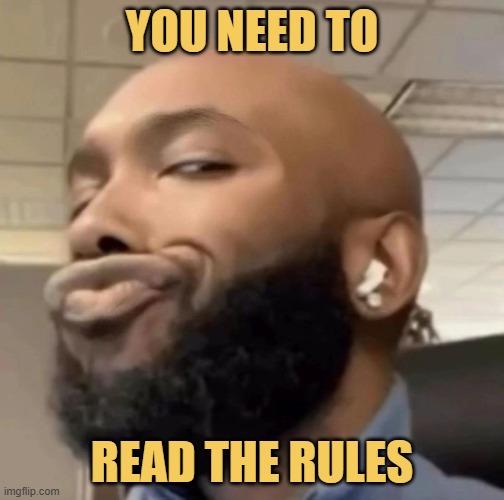 When users select the wrong template ... meme