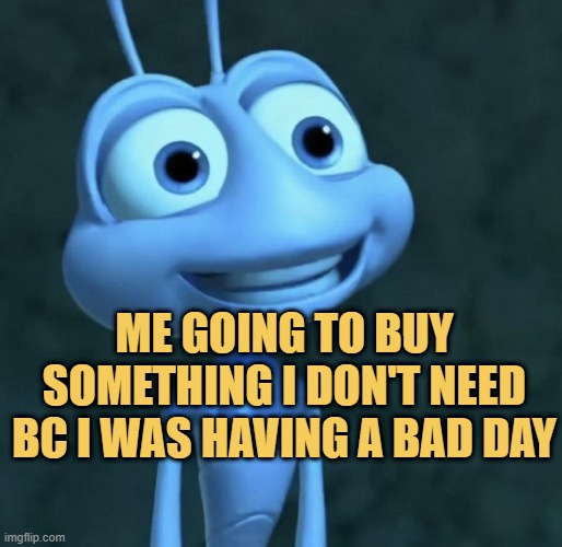 being stupid and buying useless meme