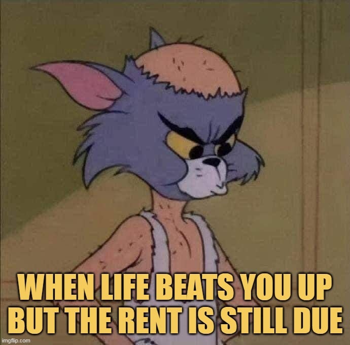 House rent still due