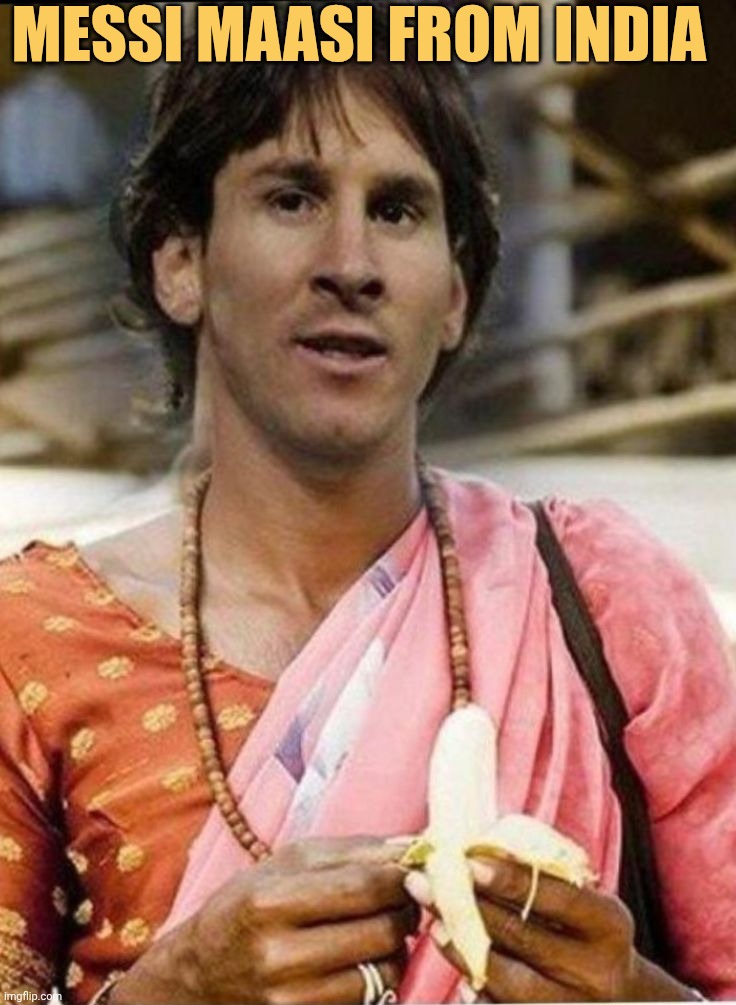 Messi from India aunt version