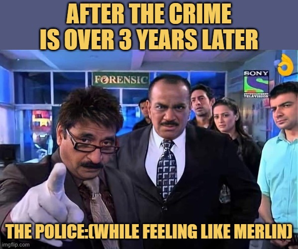 the police came as soon as possible meme