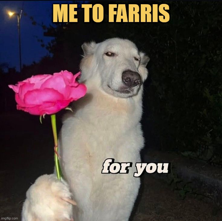 i like you farris meme