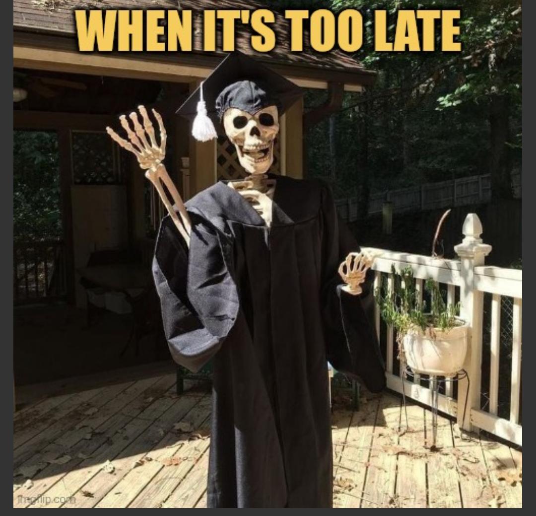 late commer meme