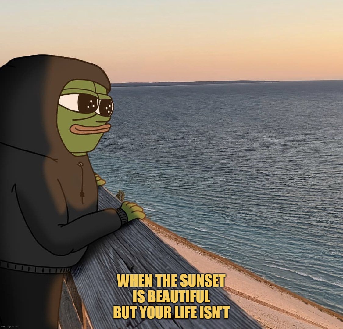 Thats why I am sad