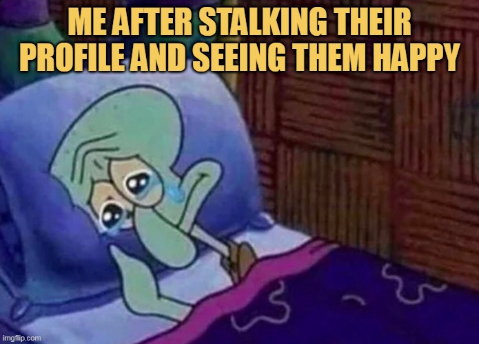But I am sad
