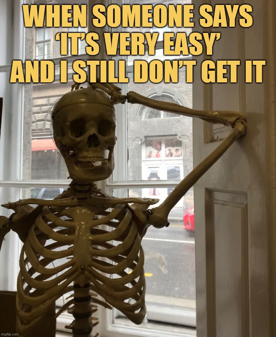 but i did not get it meme