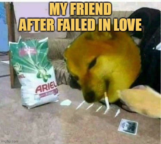 he is a loser meme