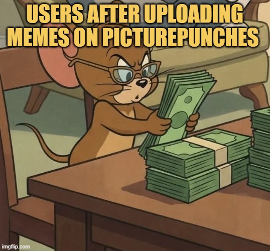 picturepunches users are super rich meme