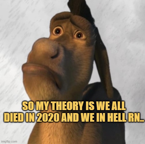 My theory of 2020