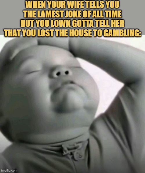 stop gambling bro meme