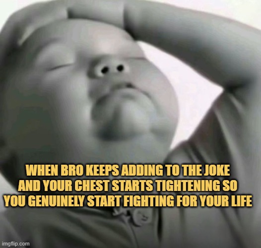 Bro keeps adding joke