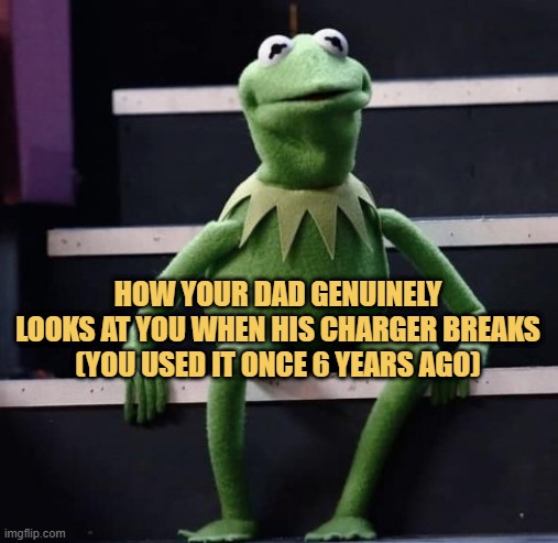 Dad is angry