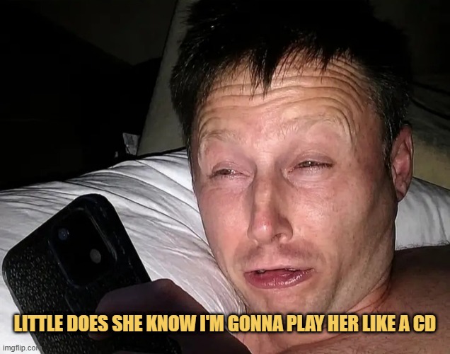 I play good with her but.......