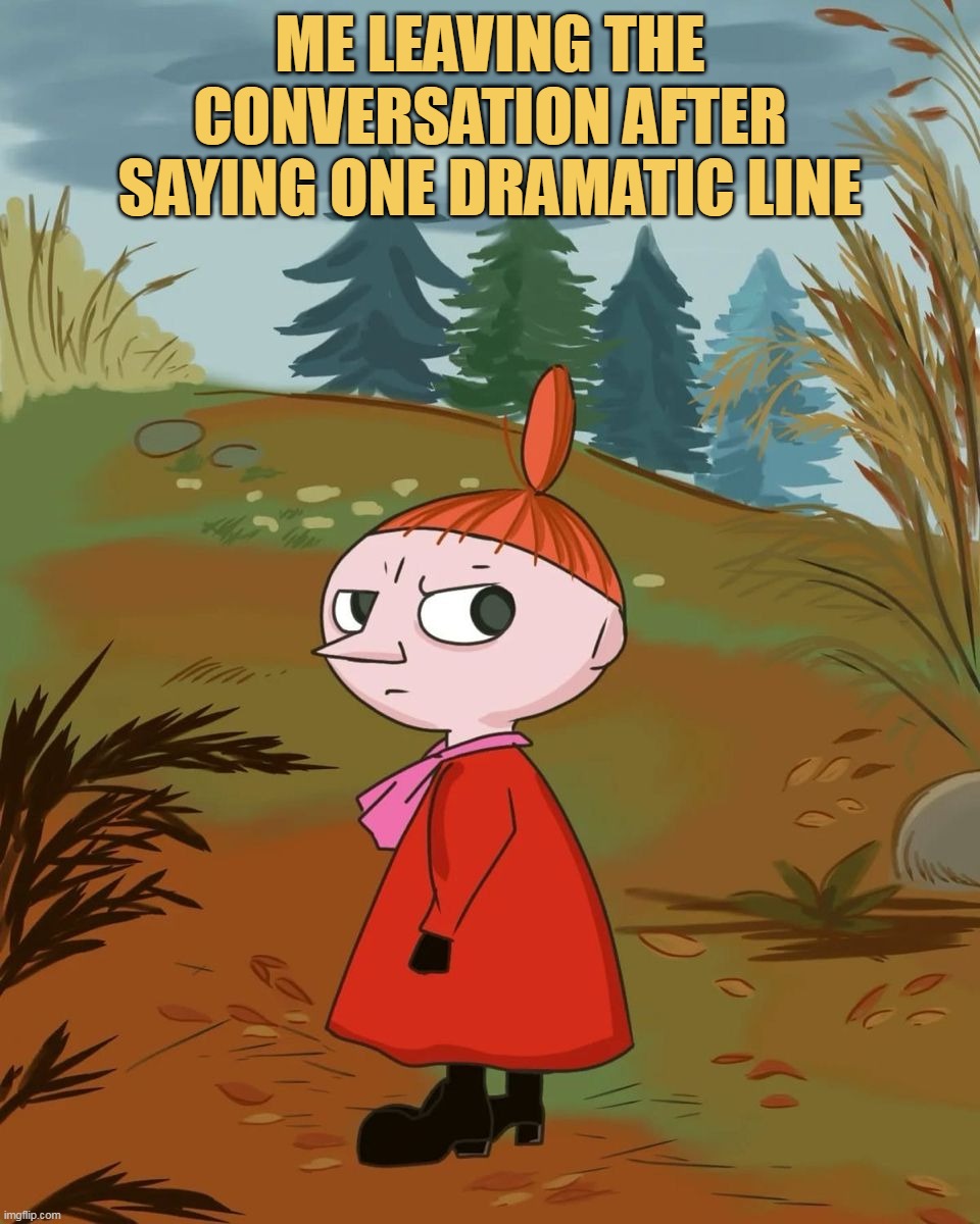 the best dramatic line meme
