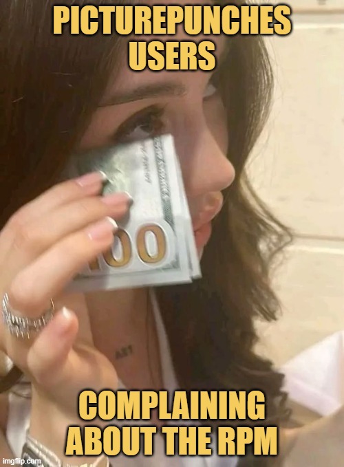 Users love money ...