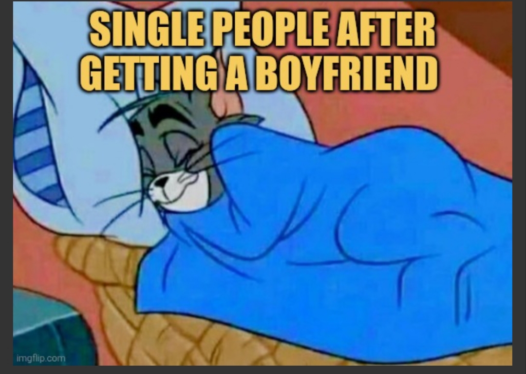 This is called sleeping on the relationship