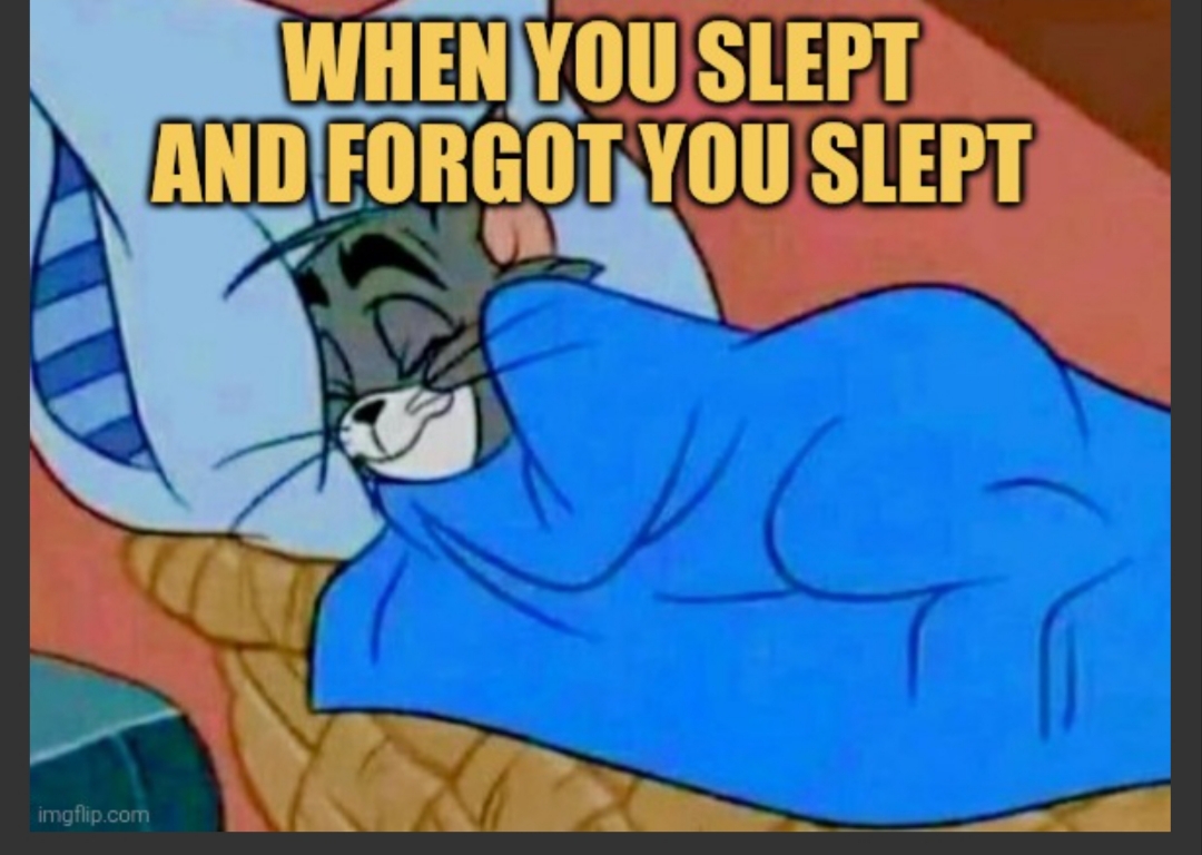How to sleep on the job