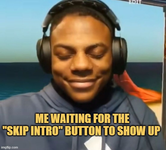 while eye  closed meme
